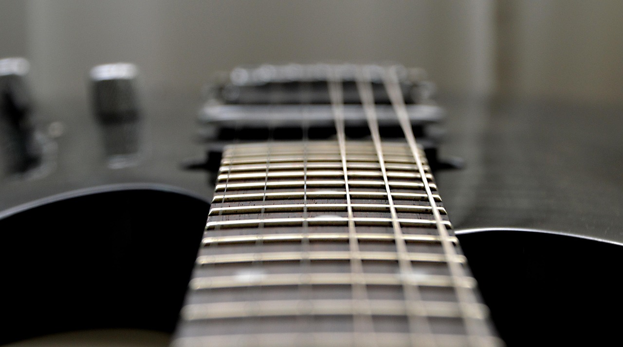 Banner image showing a guitar